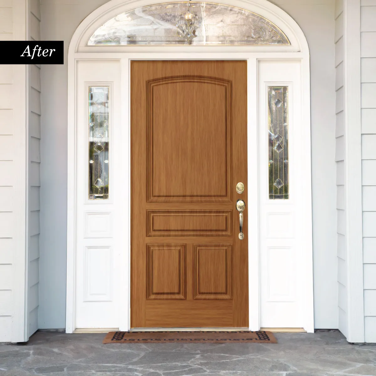 Giani Red Oak Wood Look Kit for Front Doors